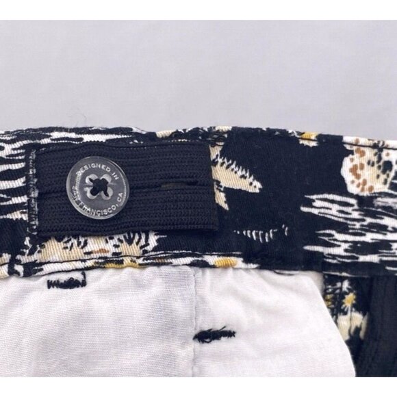 Janie and Jack Toddler  Boys 3 Chino Hawaiian Print Dressy Shorts - Picture 3 of 9